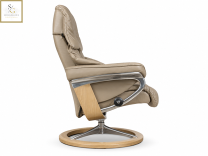 Stressless Reno (M) Signature Base + Hocker