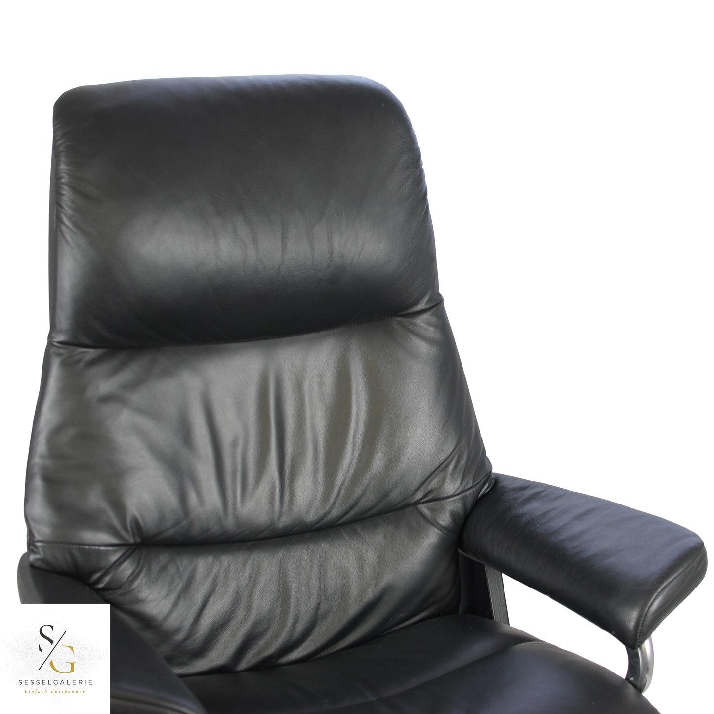 Stressless View (M) Cross Base + Hocker