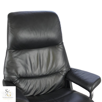 Stressless View (M) Cross Base + Hocker