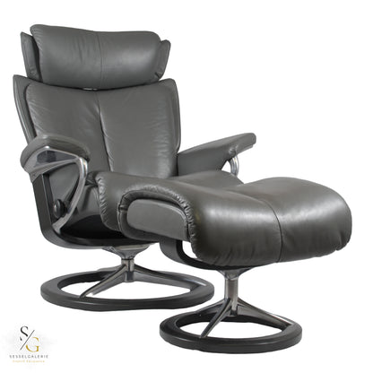 Stressless Magic (M) Signature Base + Hocker