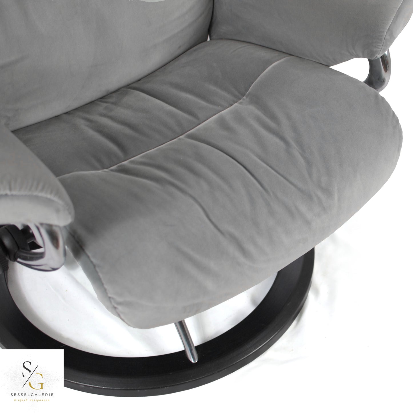 Stressless Sunrise (M) Signature Base + Hocker