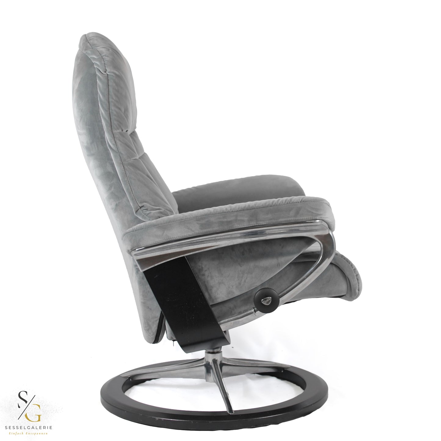 Stressless Sunrise (M) Signature Base + Hocker