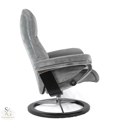 Stressless Sunrise (M) Signature Base + Hocker