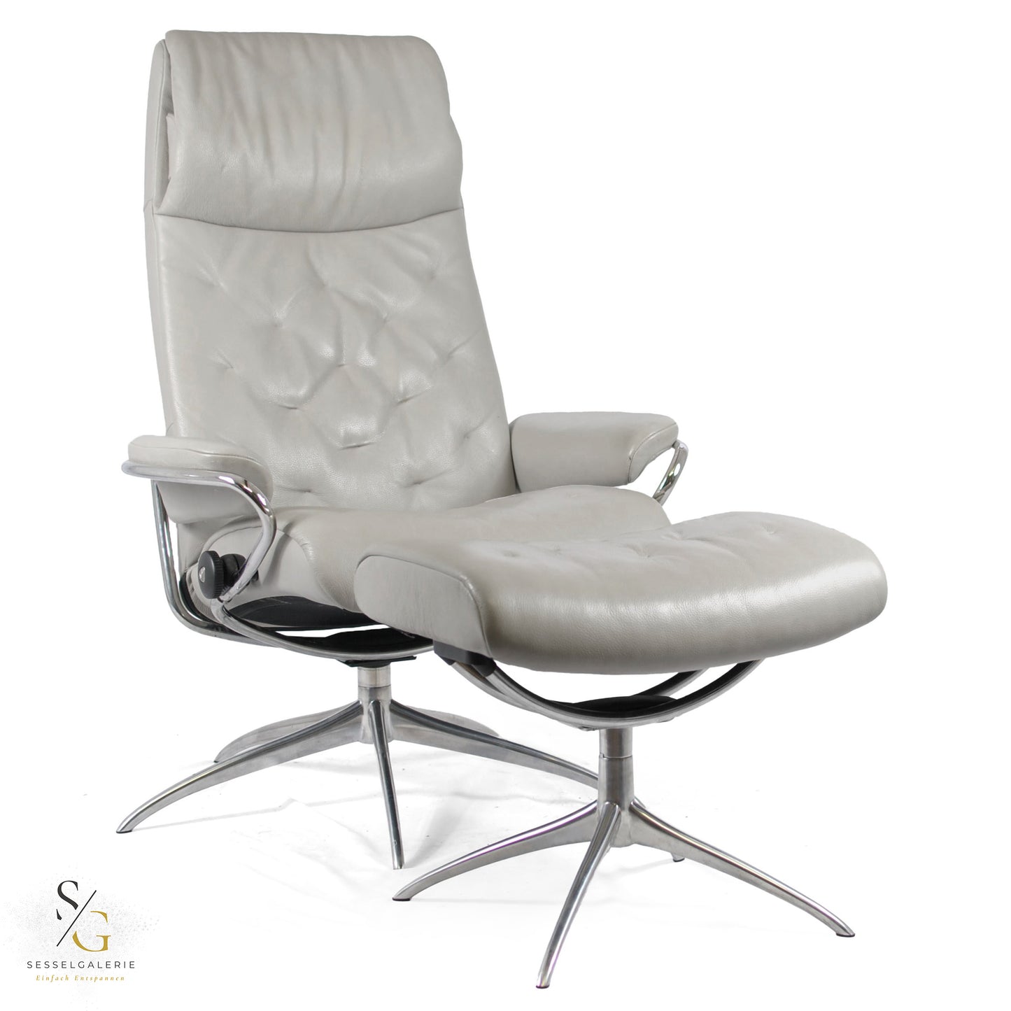 Stressless Metro (M) Star Base + Hocker