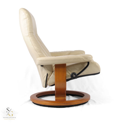 Stressless Consul (L) Classic Base + Hocker