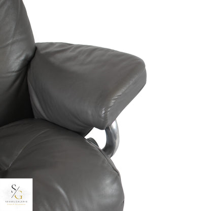 2x Stressless Sunrise (L/M) Signature Base + Hocker