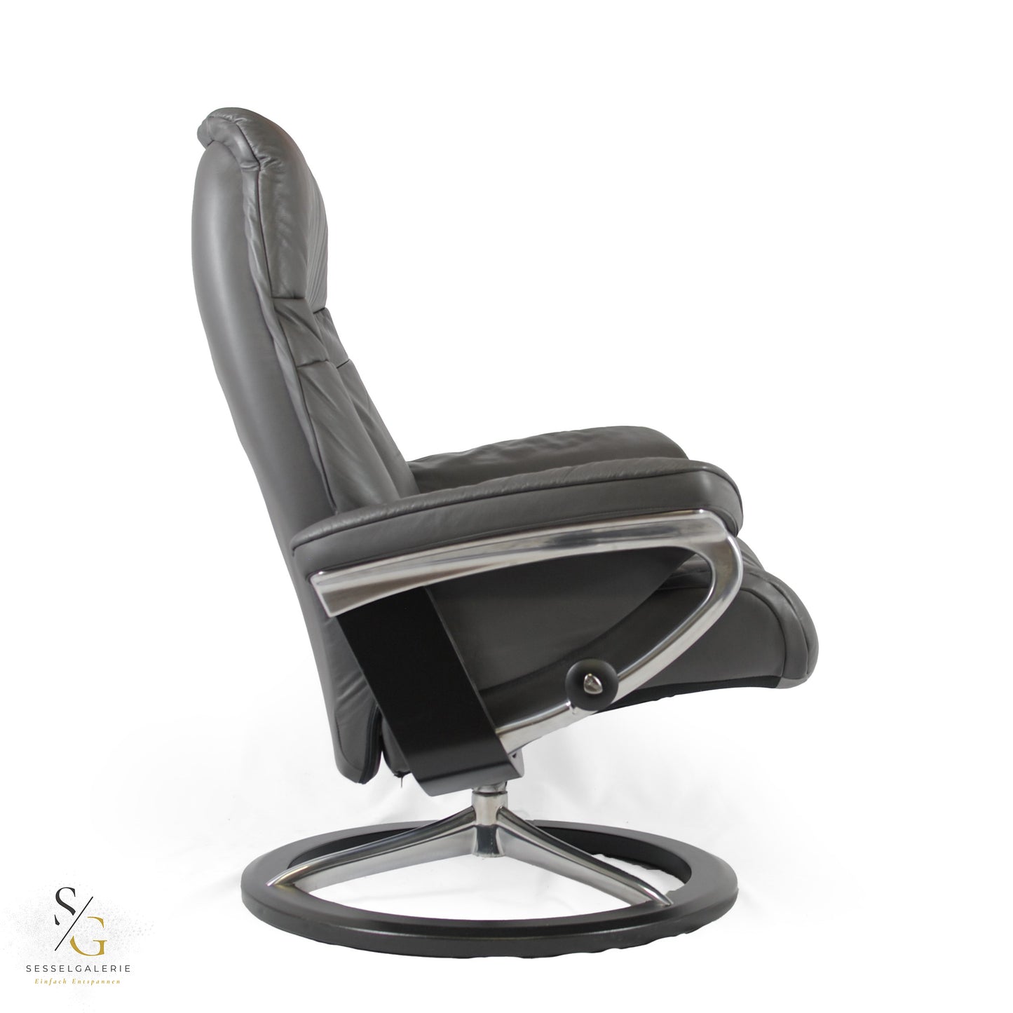 Stressless Sunrise (L) Signature Base + Hocker