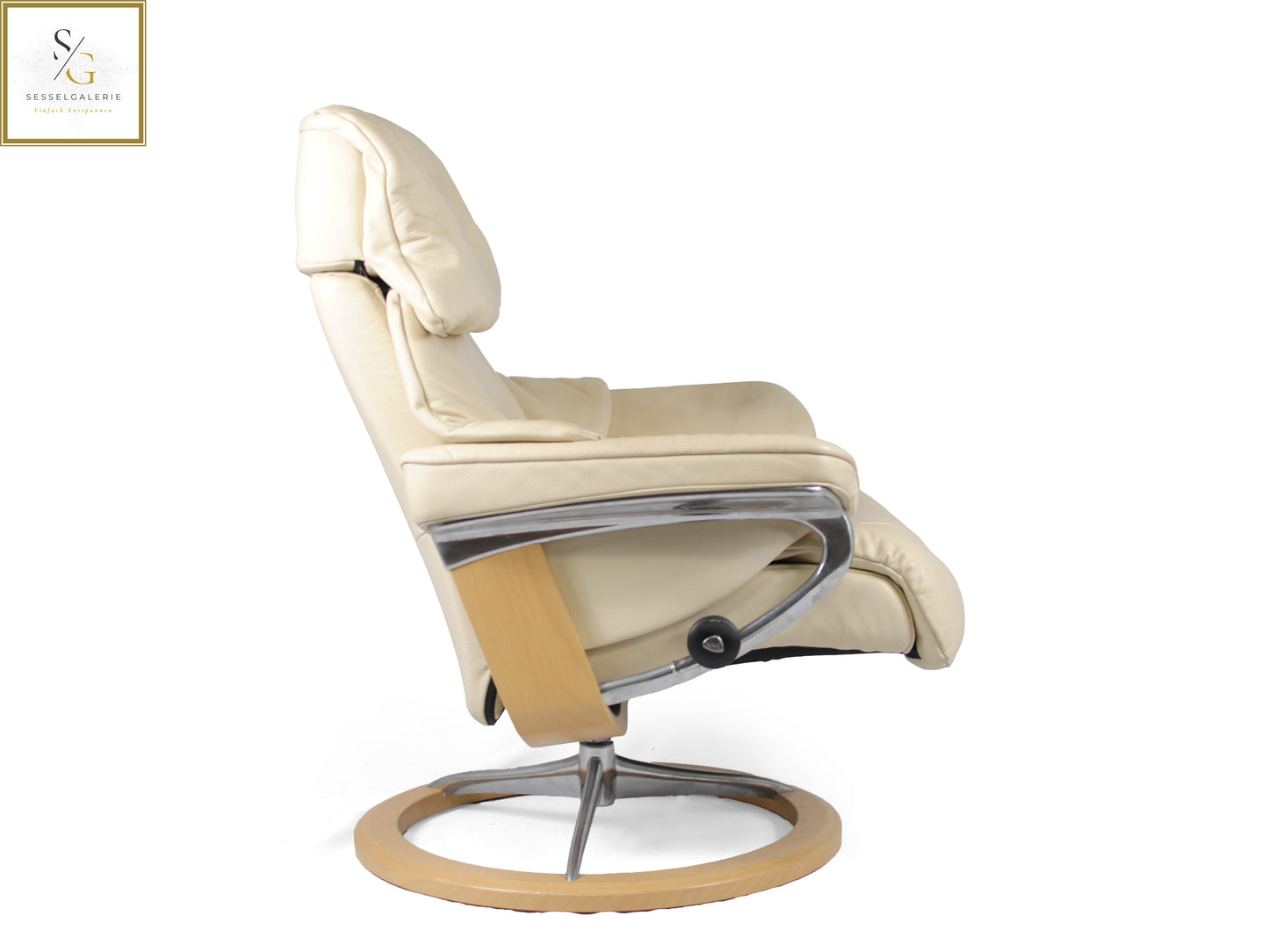 Stressless Reno (L) Signature Base + Hocker