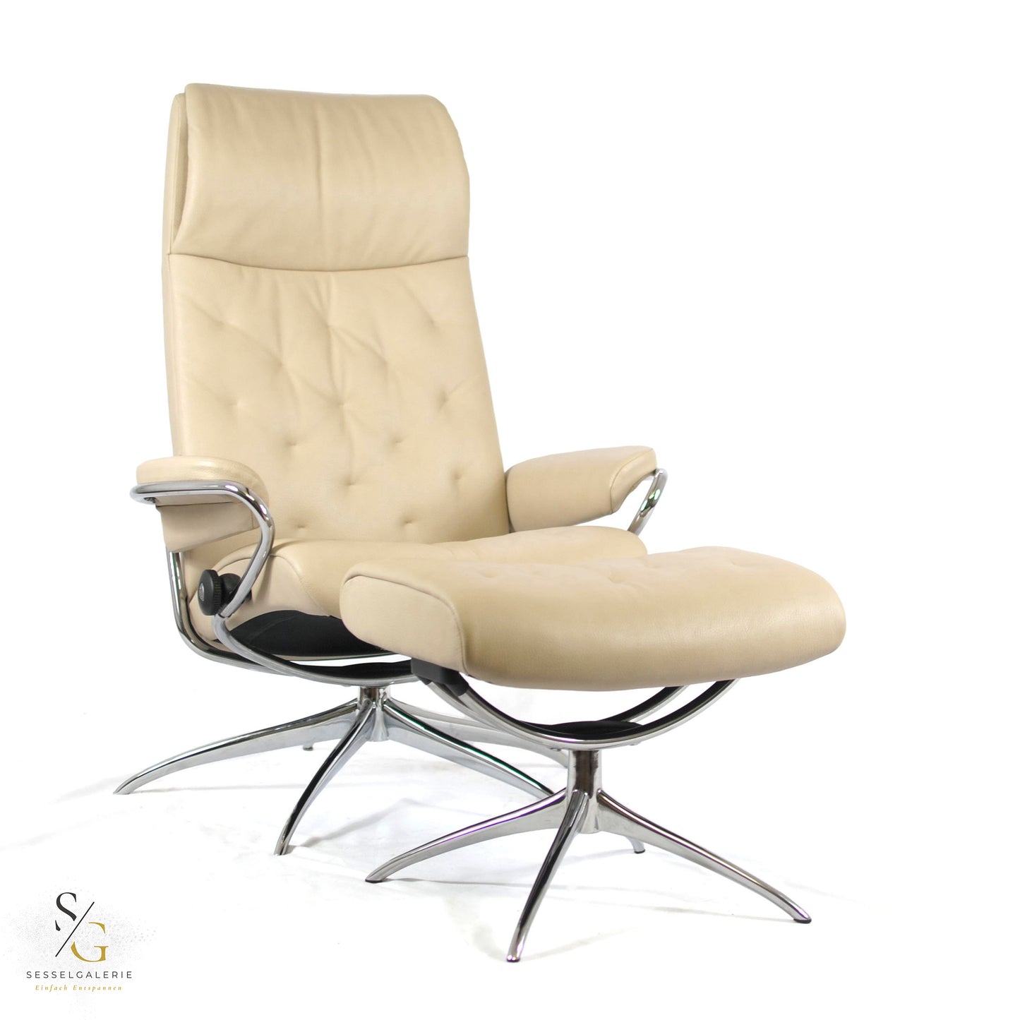 Stressless Metro (M) Star Base + Hocker