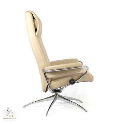 Stressless Metro (M) Star Base + Hocker