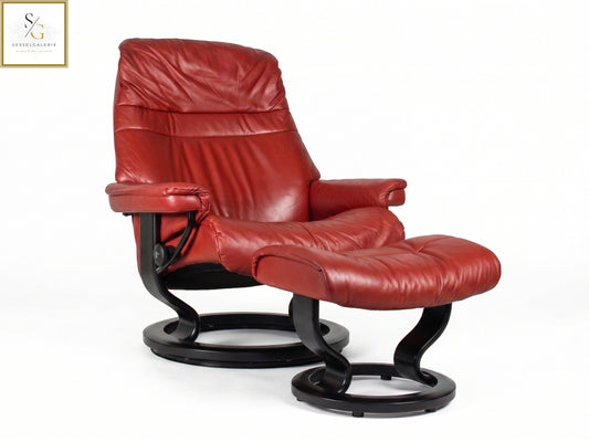 Stressless Sunrise (L) Classic Base + Hocker