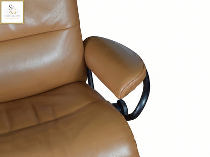 Stressless Tokyo(M) Star Base + Hocker Noblesse Leder