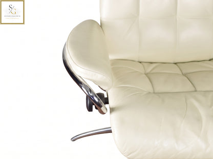 Stressless London (M) Star Base + Hocker