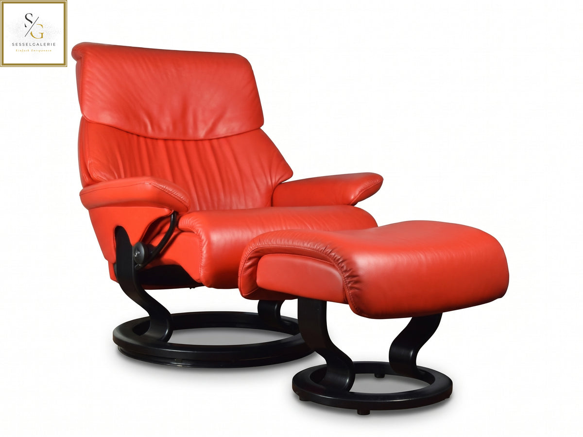 Stressless Dream (L) Classic Base + Hocker