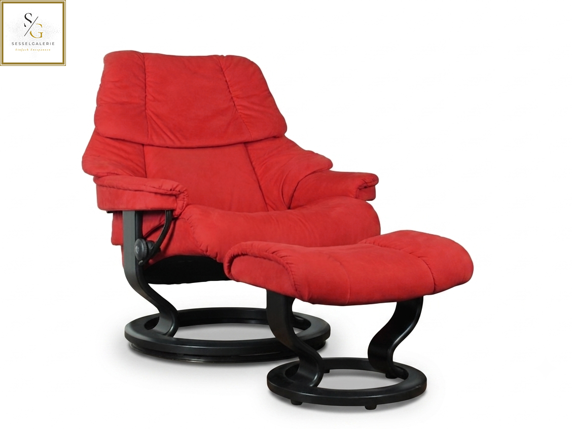 Stressless Reno (L) Classic Base + Hocker