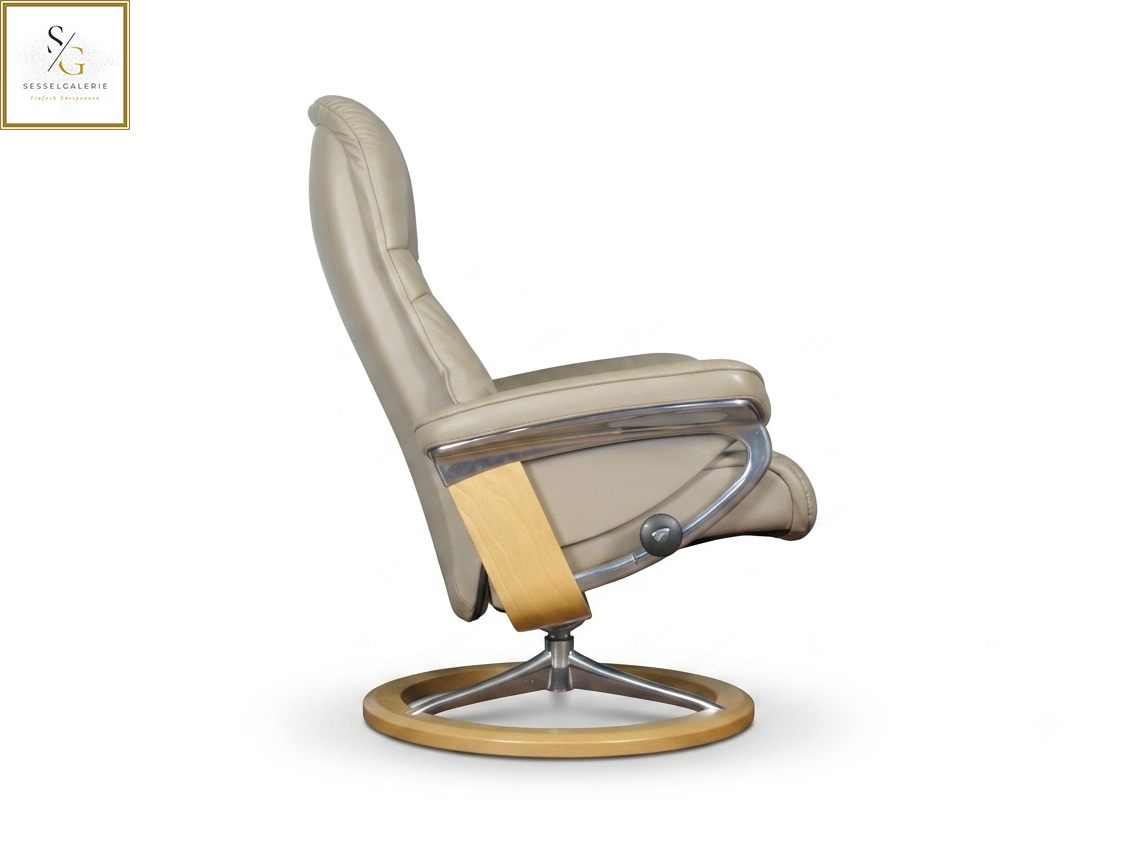 Stressless Sunrise (M) Signature Base + Hocker