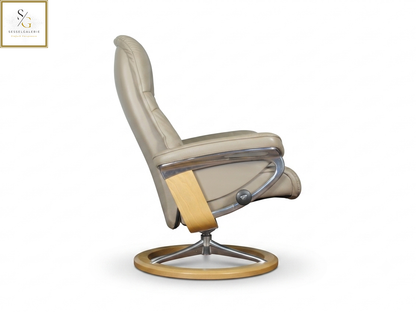 Stressless Sunrise (M) Signature Base + Hocker
