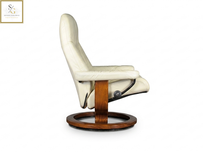 2x Stressless Consul (L) Classic Base + Hocker