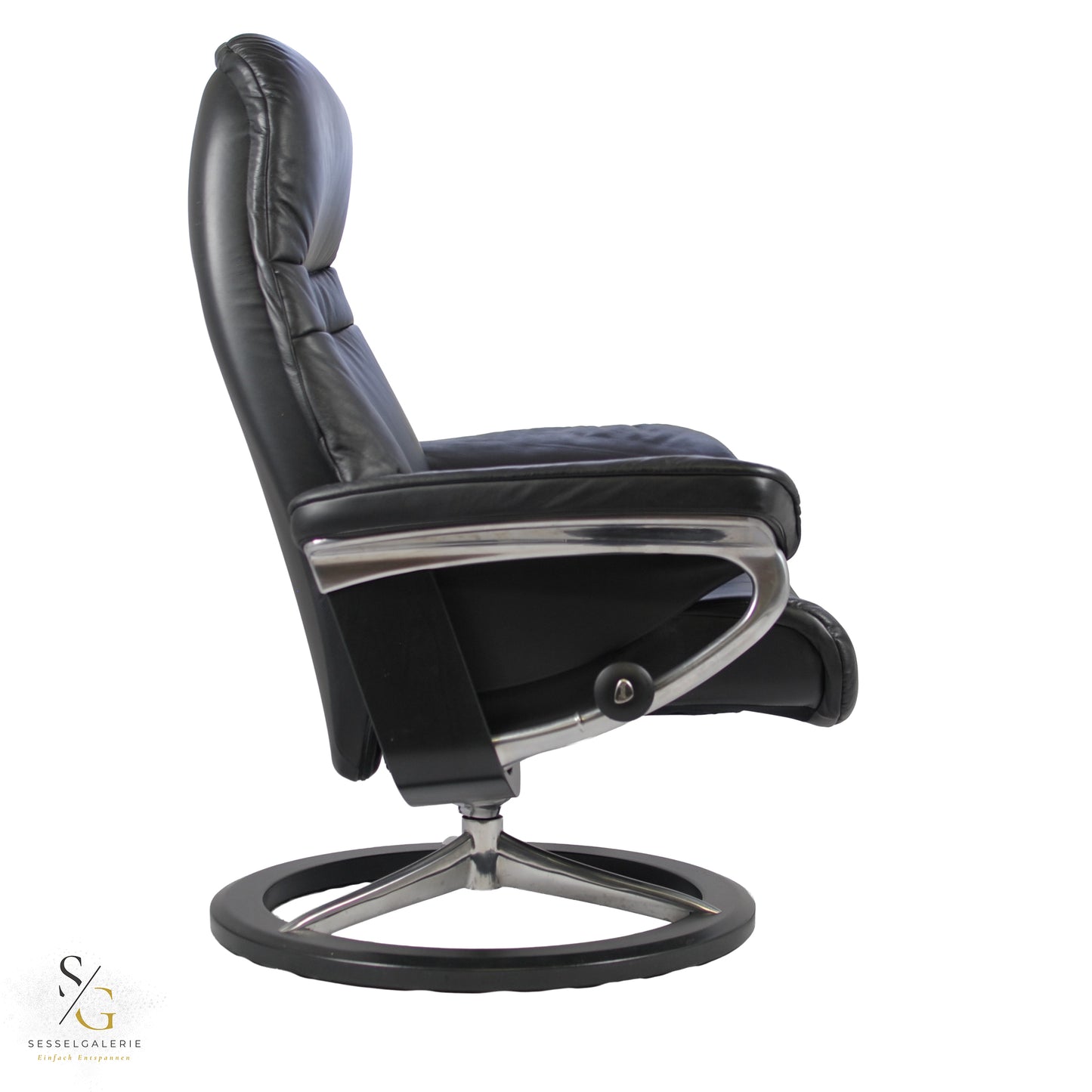 Stressless Sunrise (M) Signature Base + Hocker
