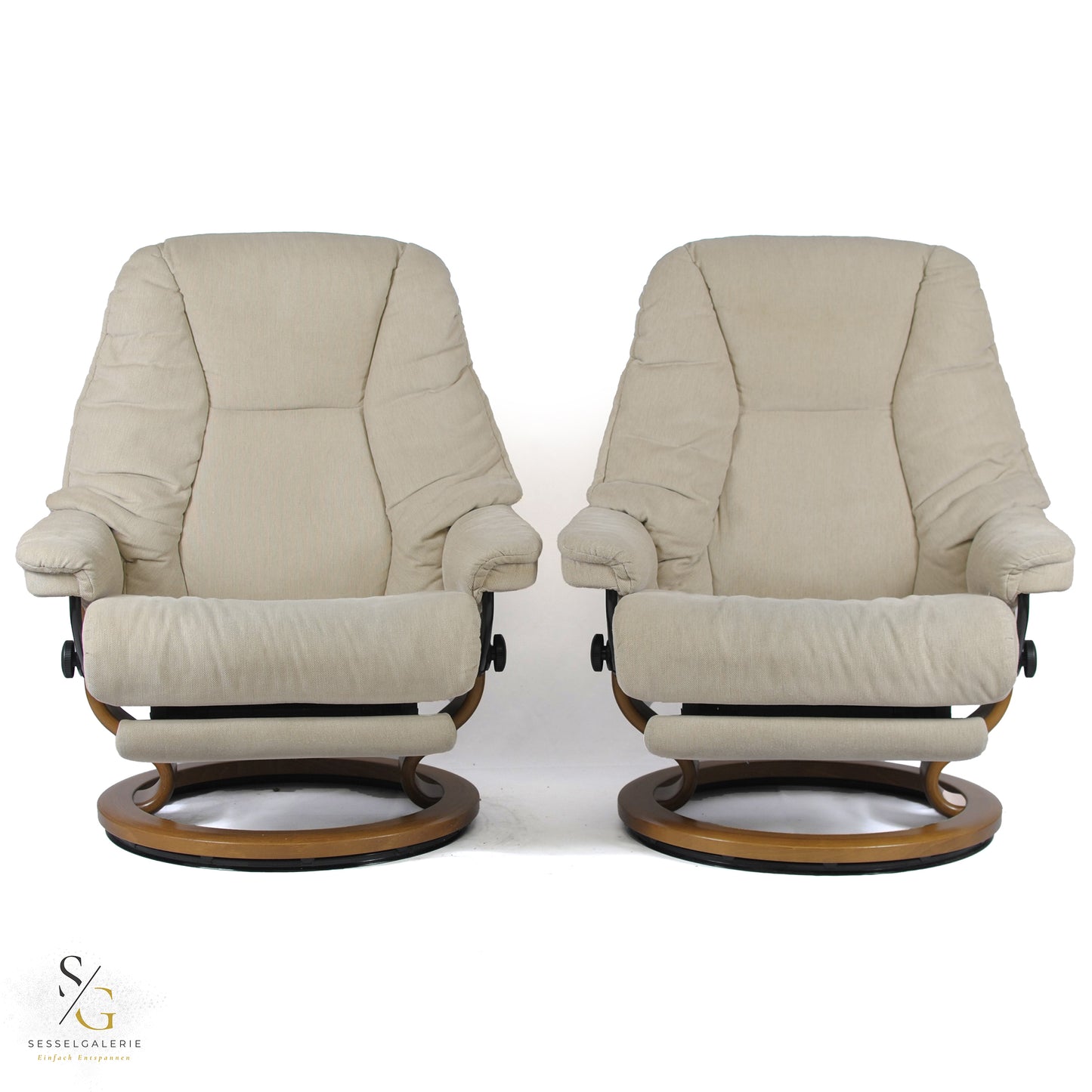 2x Stressless Live (L) Power - Elektrisch
