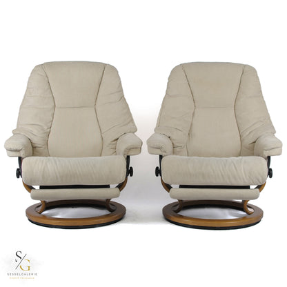 2x Stressless Live (L) Power - Elektrisch